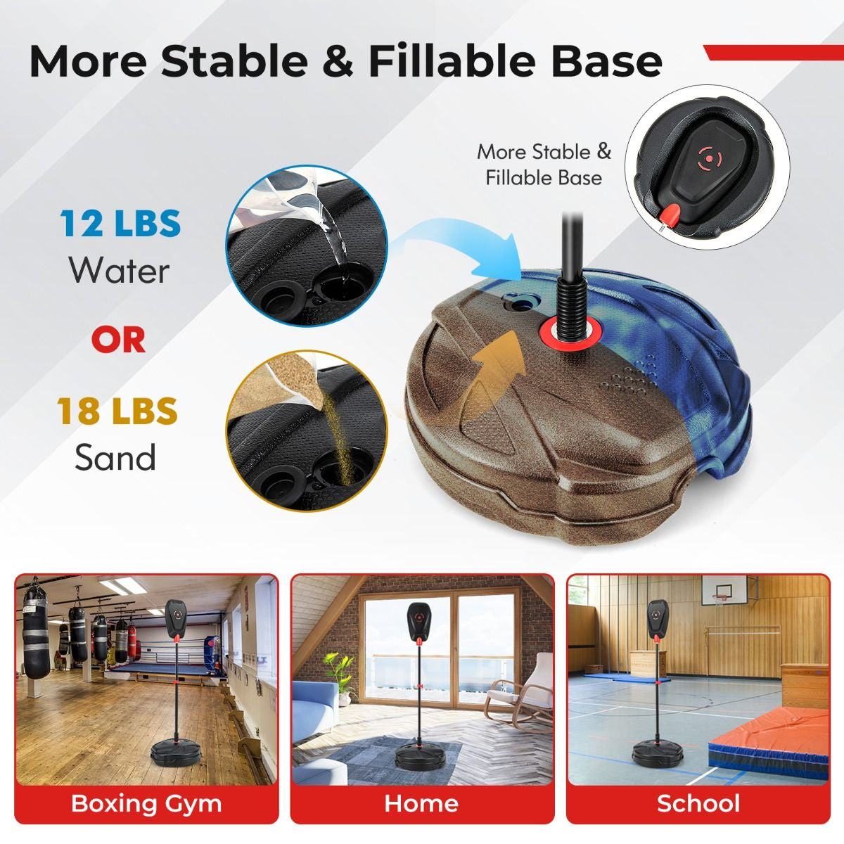 Kids Boxing Set with Adjustable Punching Bag – Youth Training Gear