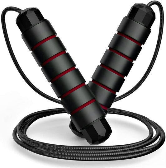 Adjustable Skipping Rope for Cardio, Fat Burn & Home Workouts