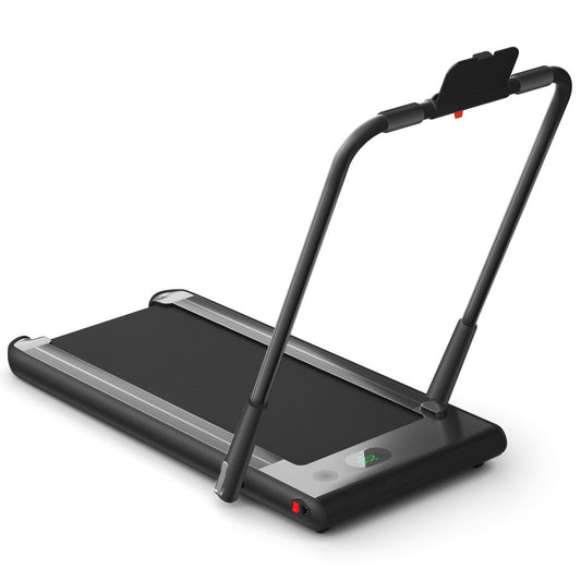 Foldable Electric Treadmill with LED Display & Bluetooth Speaker
