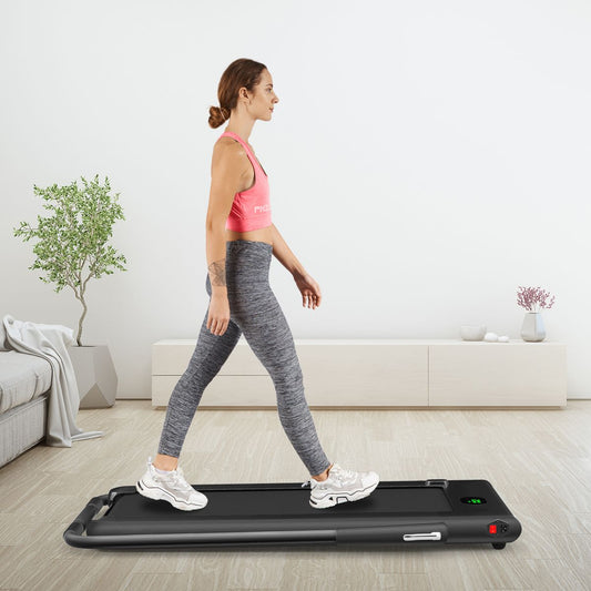 Foldable Electric Treadmill with LED Display & Bluetooth Speaker