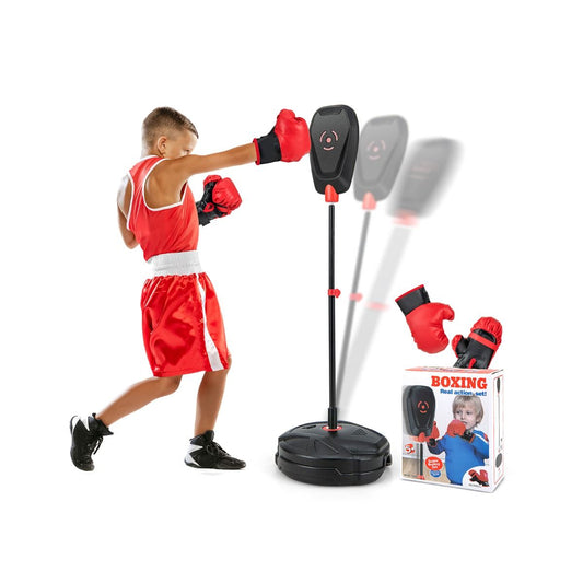 Kids Boxing Set with Adjustable Punching Bag – Youth Training Gear